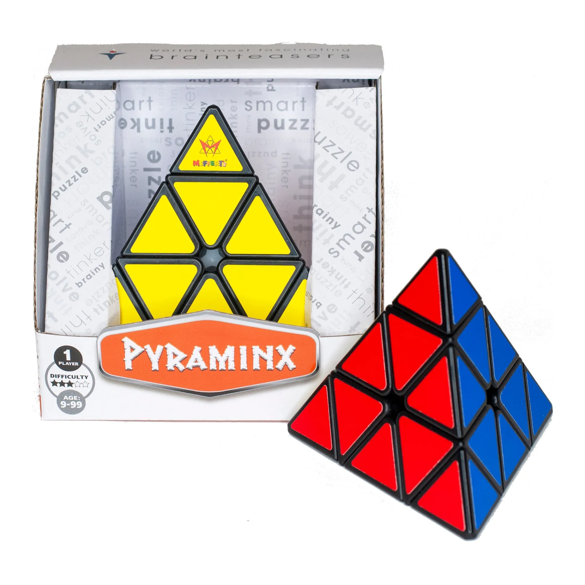 AreYouGame Meffert's Advanced Pyraminx 3D Puzzle - Brain Teaser* Puzzles