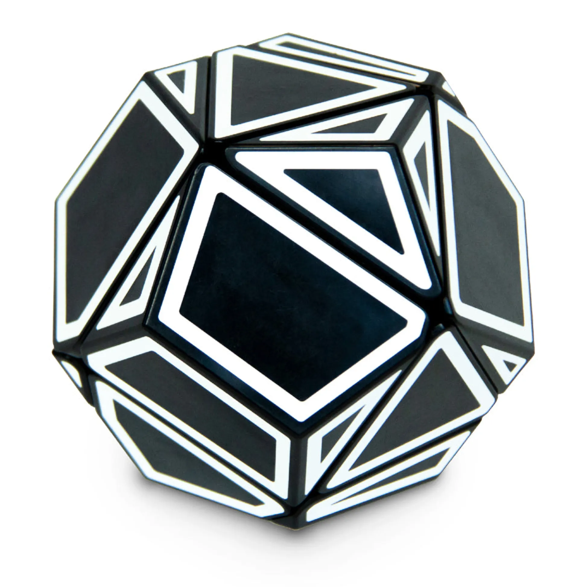 AreYouGame Meffert's Ghost Xtreme 12-Sided Dodecahedron Puzzle - Challenging Twist Puzzle* Puzzles
