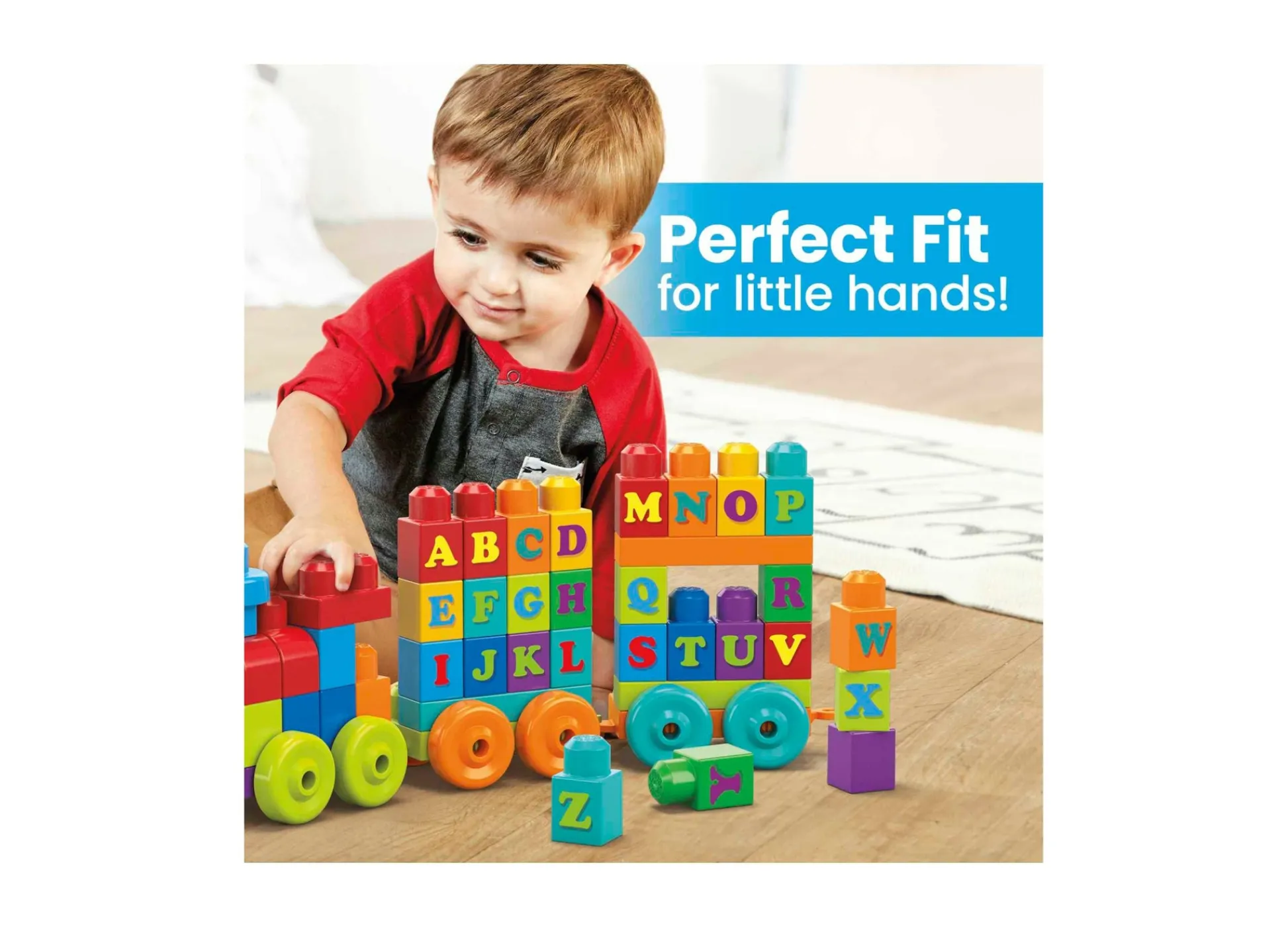 Macy's - Supplier Mega Bloks First Builders 60-Piece ABC Learning Train Set* Mega Bloks