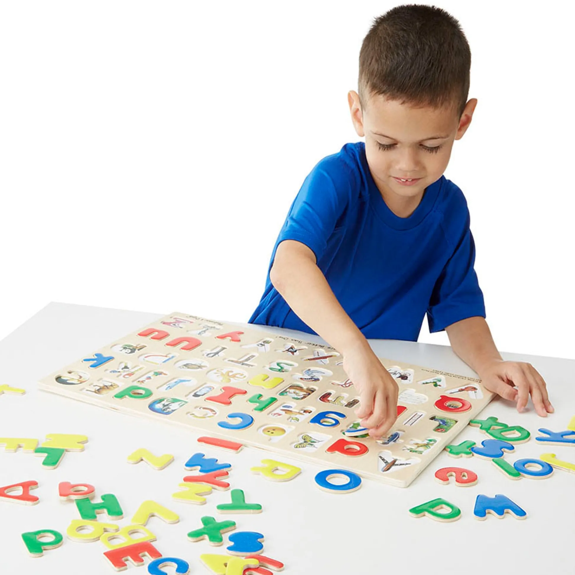 Educators Resource Melissa & Doug Alphabet Adventures - Dual Case Wooden Puzzle* Preschool Education Toys & Activities|Puzzles