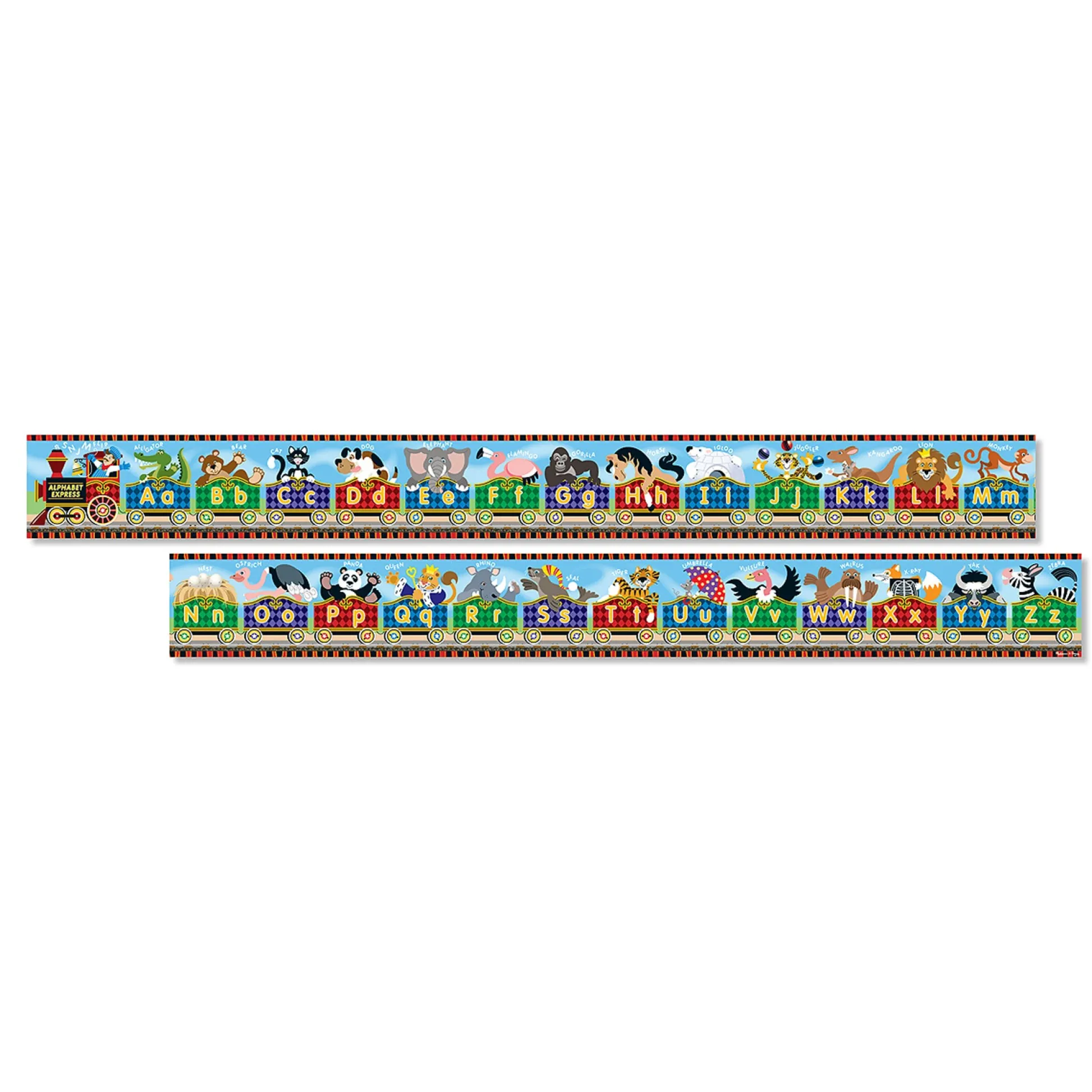 Educators Resource Melissa & Doug Alphabet Express 2 Pack Floor Puzzles – 27 pc* Puzzles