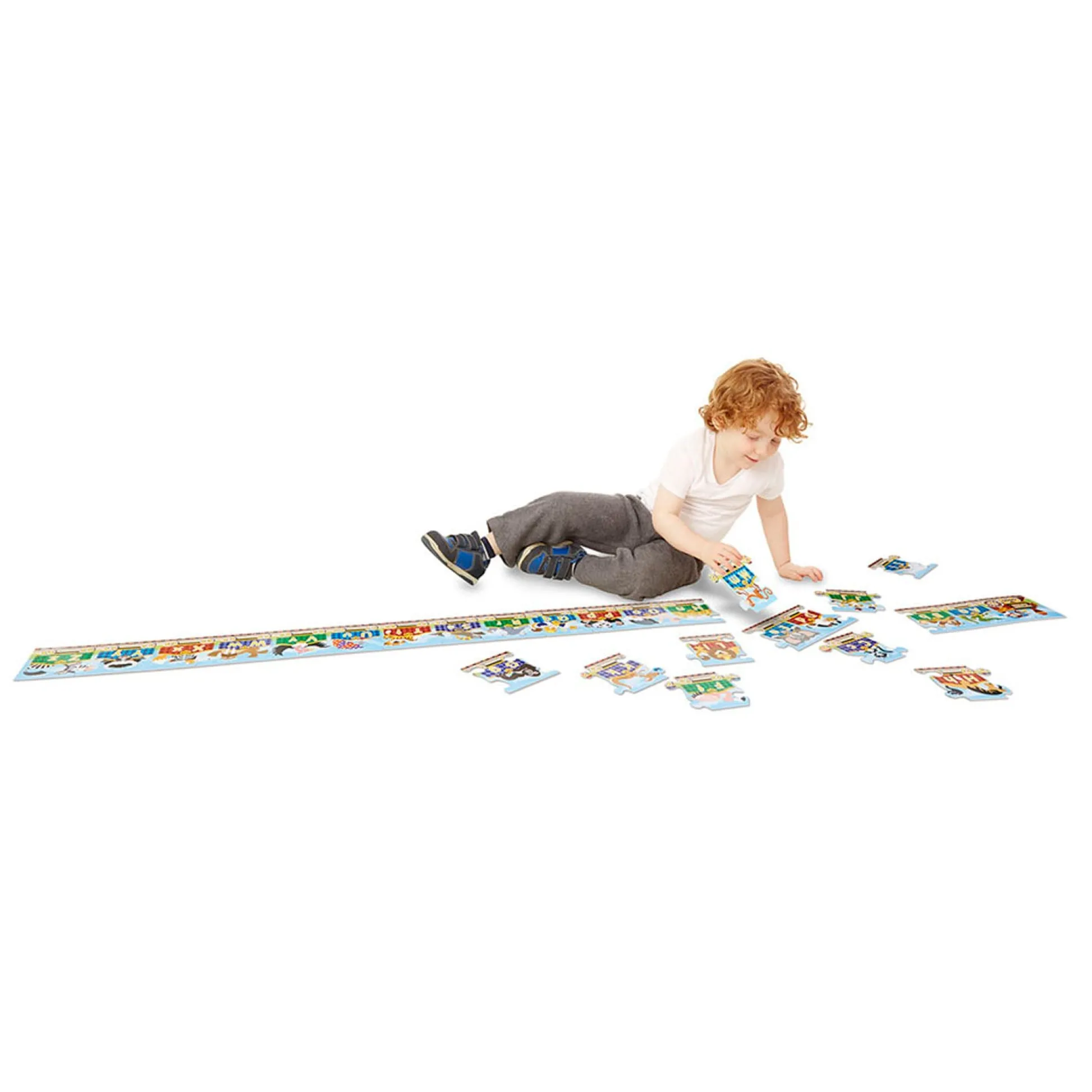 Educators Resource Melissa & Doug Alphabet Express 2 Pack Floor Puzzles – 27 pc* Puzzles