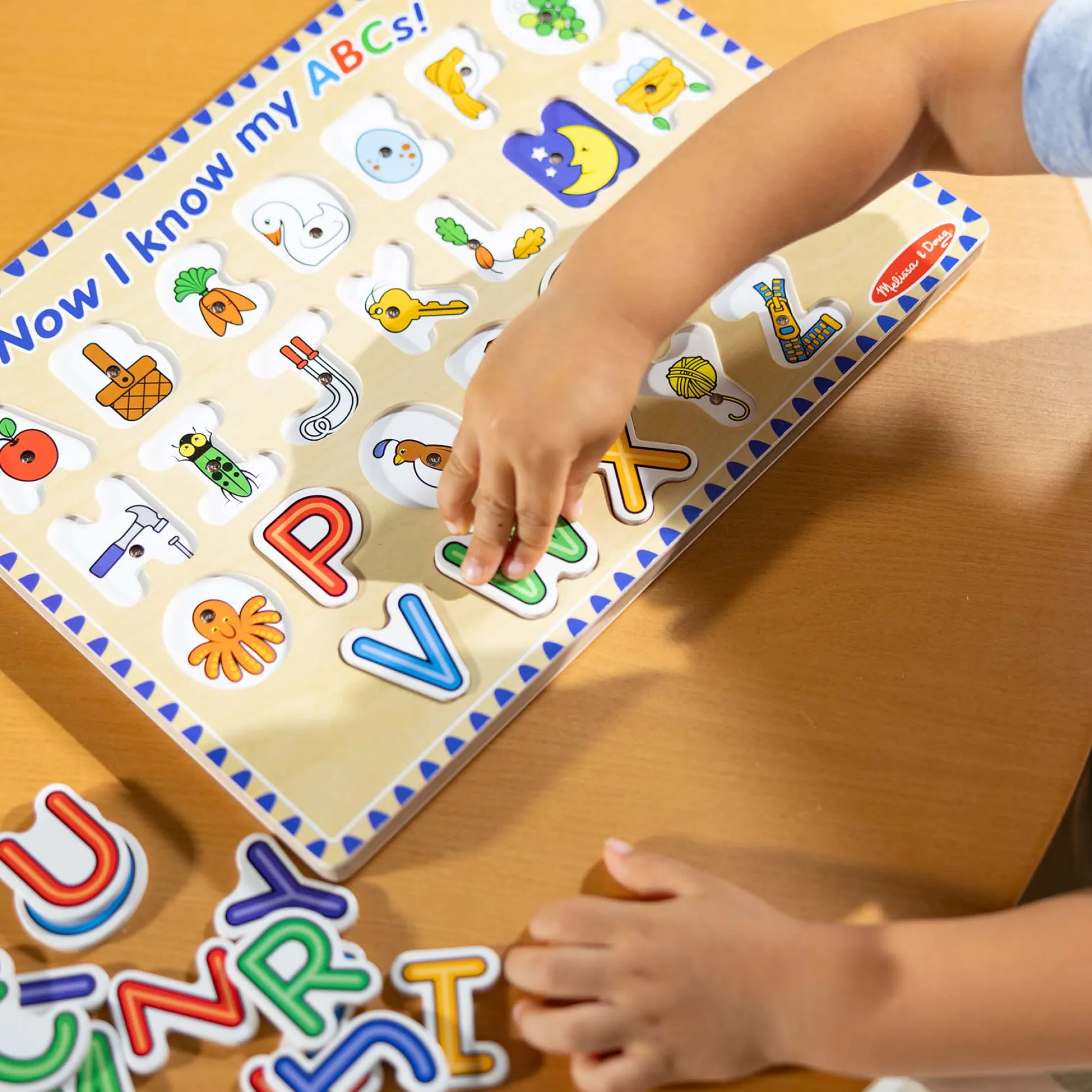 Educators Resource Melissa & Doug Alphabet Sound Puzzle - Vibrant 26-Piece Learning Toy* Puzzles|Preschool Education Toys & Activities
