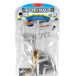 Educators Resource Melissa & Doug Astronaut Role Play Costume Set - Galactic Explorer - White & Silver* Dress Up & Accessories|Dress Up