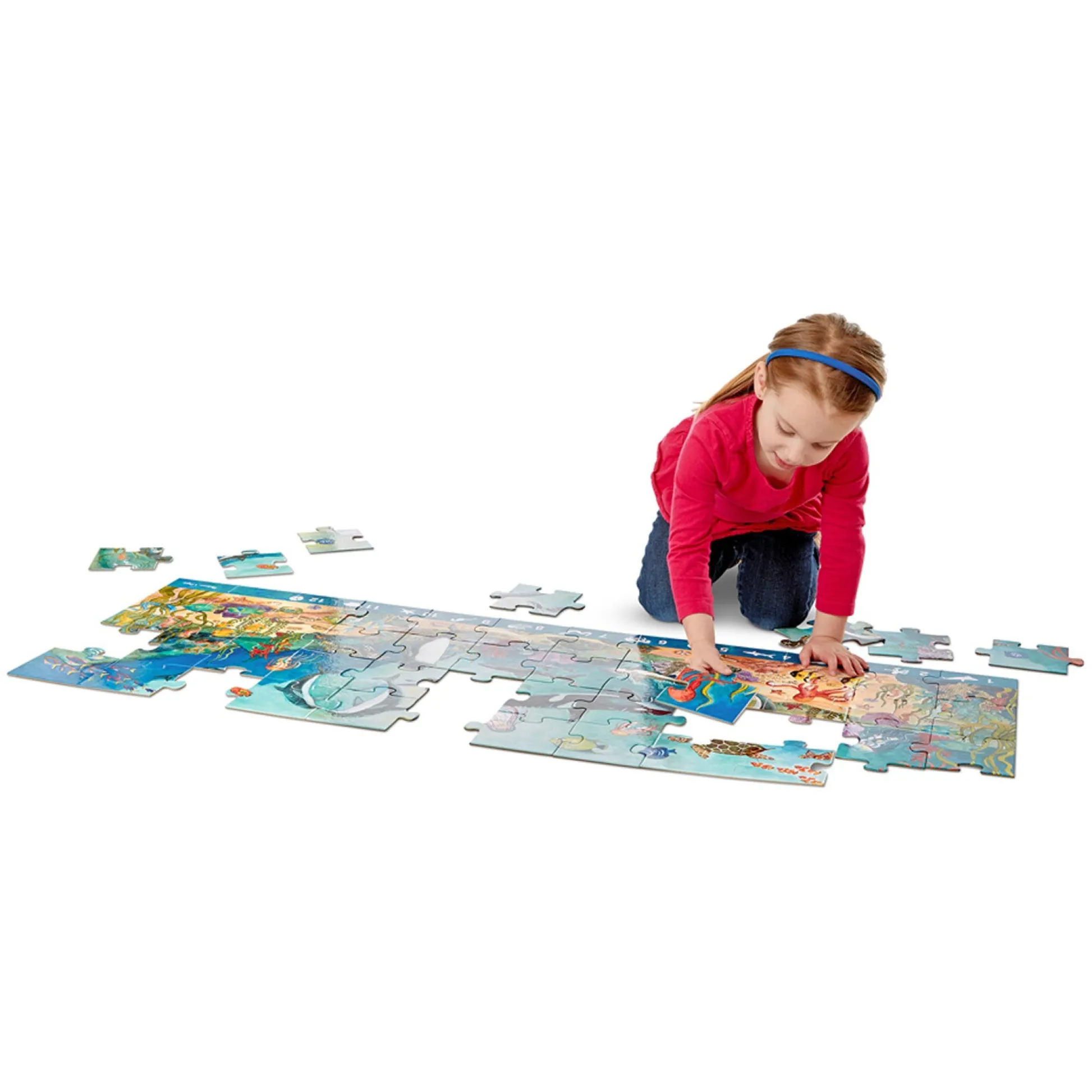 Educators Resource Melissa & Doug Beneath the Waves 48-Piece Floor Puzzle* Puzzles