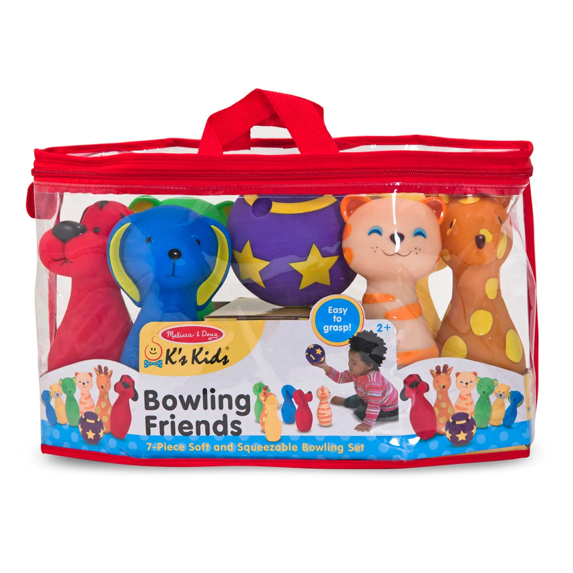Educators Resource Melissa & Doug Bowling Friends - Colorful Animal Preschool Playset* Preschool Figures & Playsets|Social & Emotional Skills