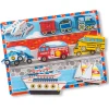 Educators Resource Melissa & Doug Chunky Vehicles Wooden Puzzle - 9 pc* Preschool Vehicles|Puzzles