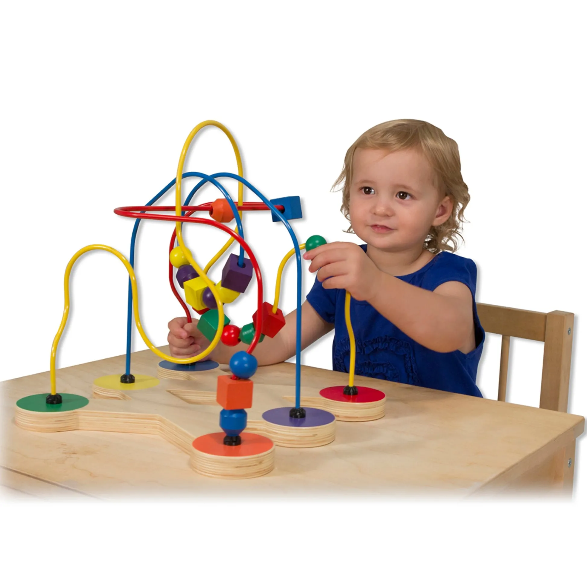 Educators Resource Melissa & Doug Classic Wooden Bead Maze - Educational Toy for Toddlers* Preschool Education Toys & Activities