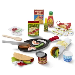 Educators Resource Melissa & Doug Fill & Fold Taco & Tortilla Set* Kitchens & Play Food|Dress Up