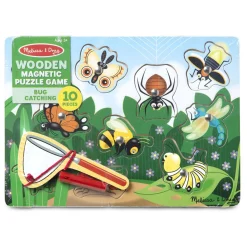 Educators Resource Melissa & Doug Garden Bug Magnetic Wooden Puzzle - 10 pc* Puzzles