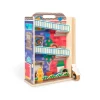 Educators Resource Melissa & Doug GO TOTs Town House Tumble - Interactive Wooden Tower* Preschool Building Sets & Blocks|Preschool Education Toys & Activities