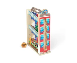 Educators Resource Melissa & Doug GO TOTs Town House Tumble - Interactive Wooden Tower* Preschool Building Sets & Blocks|Preschool Education Toys & Activities
