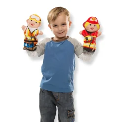 Educators Resource Melissa & Doug Jolly Helpers Plush Puppet Set - 4 Piece* Puppets & Puppet Theaters|Dress Up