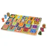 Educators Resource Melissa & Doug Jumbo Numbers Wooden Chunky Puzzle - 20 pc* Puzzles|Preschool Education Toys & Activities