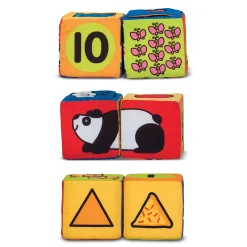 Educators Resource Melissa & Doug Match & Build Soft Blocks ‚Äì 14-Piece Set* Blocks, Sorting & Stacking Toys