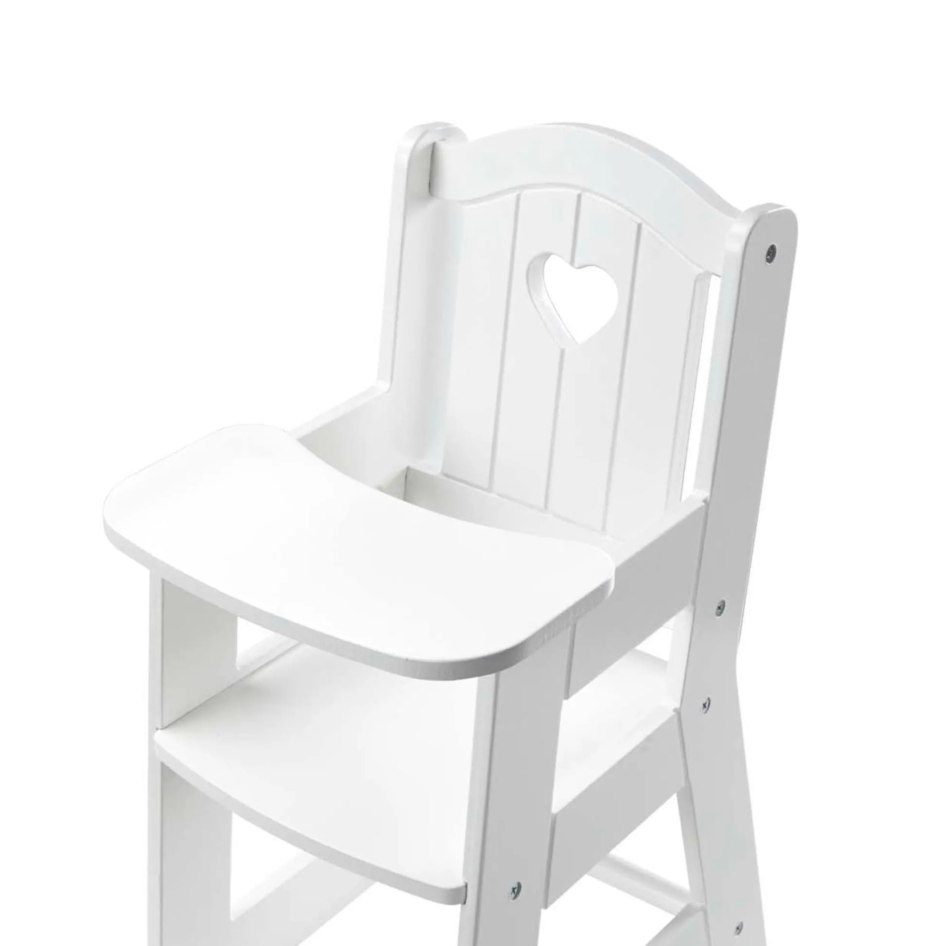 Educators Resource Melissa & Doug Mine to Love White High Chair for Dolls* Doll Houses, Furniture & Accessories|Stuffed Animals & Plush Toys