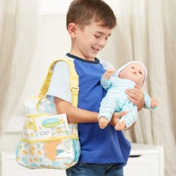Educators Resource Melissa & Doug Mine to Love Diaper Bag Doll Travel Playset* Social & Emotional Skills|Stuffed Animals & Plush Toys