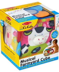 Educators Resource Melissa & Doug Musical Farmyard Cube - Interactive Learning Toy* Developmental Toys