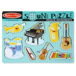 Educators Resource Melissa & Doug Musical Instruments Sound Puzzle - 8 Piece Ensemble* Puzzles