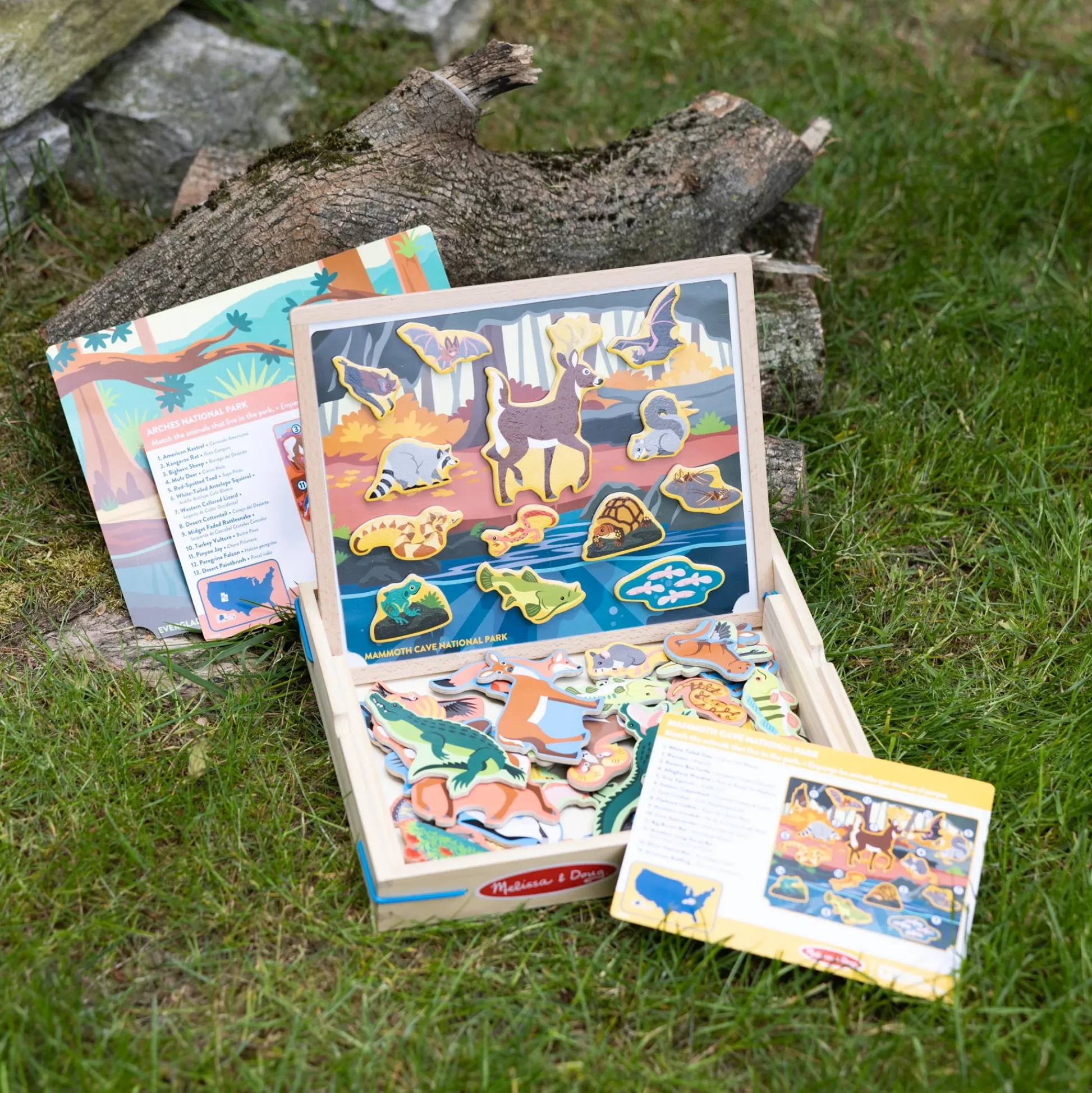 Educators Resource Melissa & Doug National Parks Magnetic Matching Game* Toddler & Preschool Games & Puzzles