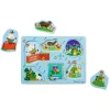 Educators Resource Melissa & Doug Nursery Rhymes 6 pc Wooden Peg Sound Puzzle* Puzzles