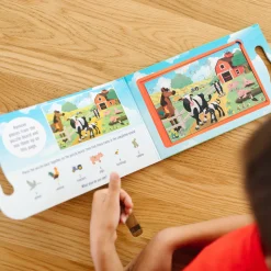 Educators Resource Melissa & Doug On the Farm 2-Pack Magnetic Puzzles - 15 pc each* Puzzles