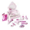 Educators Resource Melissa & Doug 18-Piece Beauty Salon Play Set – Pink & White* Dress Up & Accessories|Dress Up