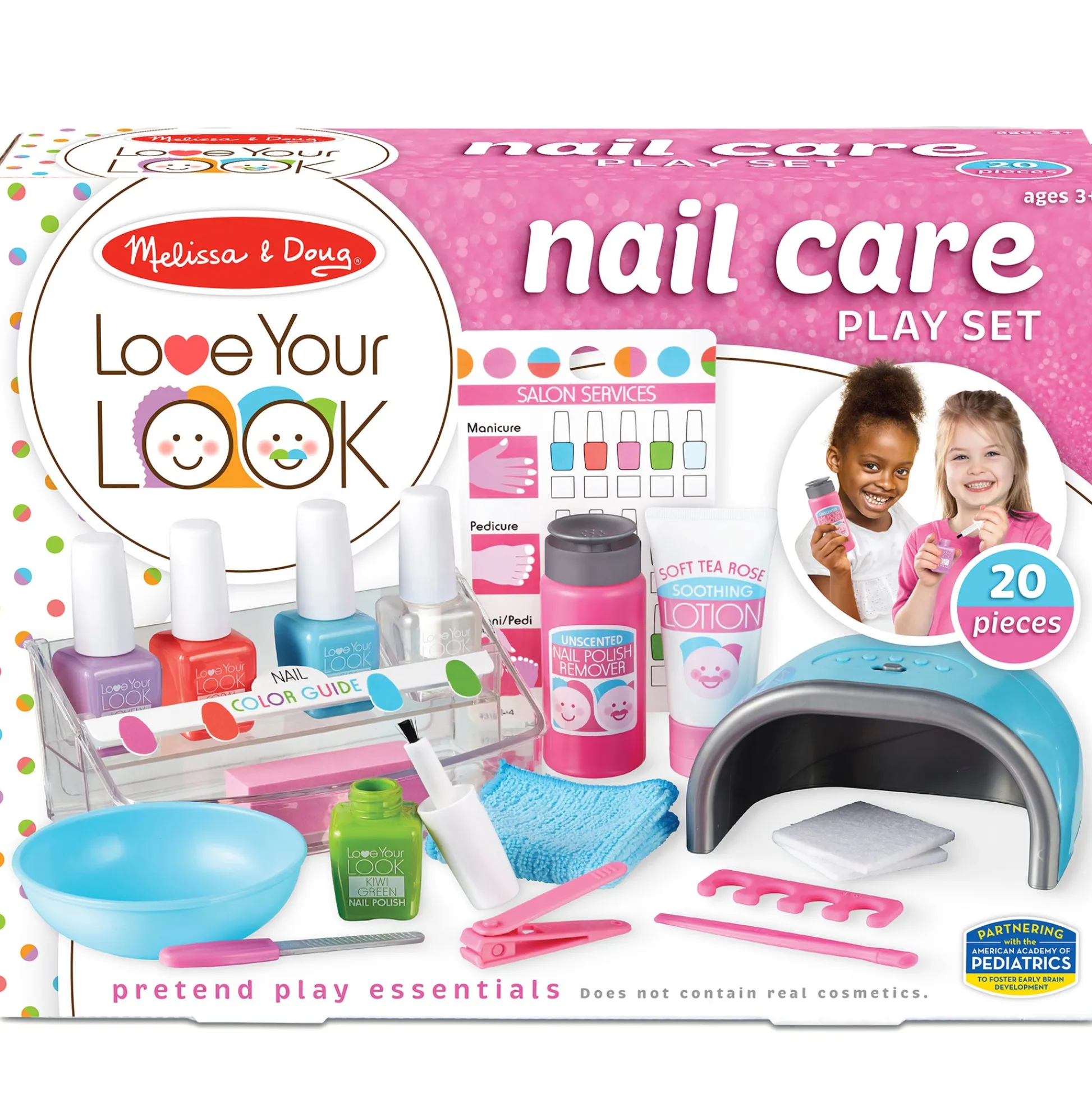 Educators Resource Melissa & Doug 20-Piece Love Your Look Nail Care Play Set* Dress Up & Accessories|Dress Up