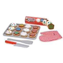 Educators Resource Melissa & Doug 12-Piece Slice and Bake Cookie Play Set* Kitchens & Play Food|Dress Up