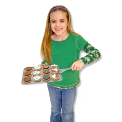 Educators Resource Melissa & Doug 12-Piece Slice and Bake Cookie Play Set* Kitchens & Play Food|Dress Up