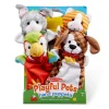 Educators Resource Melissa & Doug Playful Pets Hand Puppet Set - 4 Puppets Included* Puppets & Puppet Theaters|Dress Up