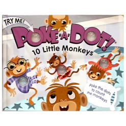 Educators Resource Melissa & Doug Poke-A-Dot! 10 Little Monkeys Interactive Book*Kids Preschool Education Toys & Activities|Kids Books