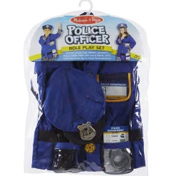 Educators Resource Melissa & Doug Police Officer Role Play Costume Set - Ages 3-6* Dress Up & Accessories|Dress Up