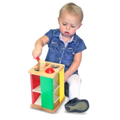 Educators Resource Melissa & Doug Pound and Roll Tower - Colorful Wooden Hammering Toy* Preschool Education Toys & Activities|Preschool Building Sets & Blocks