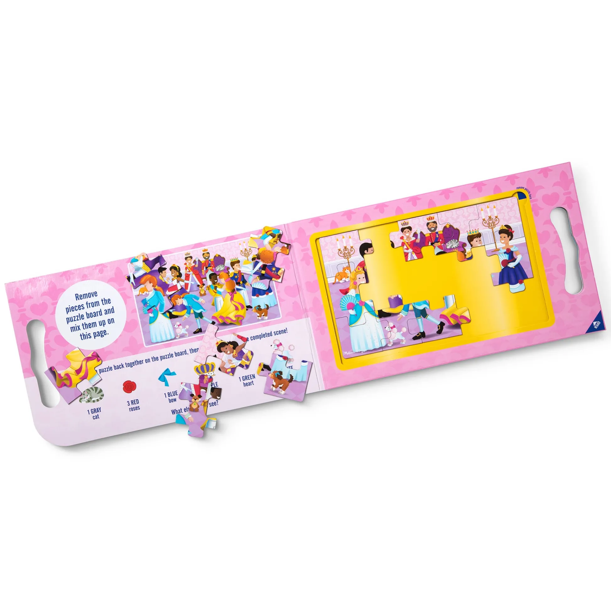 Educators Resource Melissa & Doug Princess 2-Pack Take Along Magnetic Jigsaw Puzzles – 15 pc* Puzzles