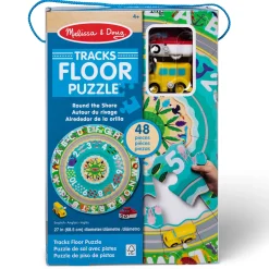 Educators Resource Melissa & Doug Round the Shore 48-Piece Floor Puzzle & Play Set* Puzzles