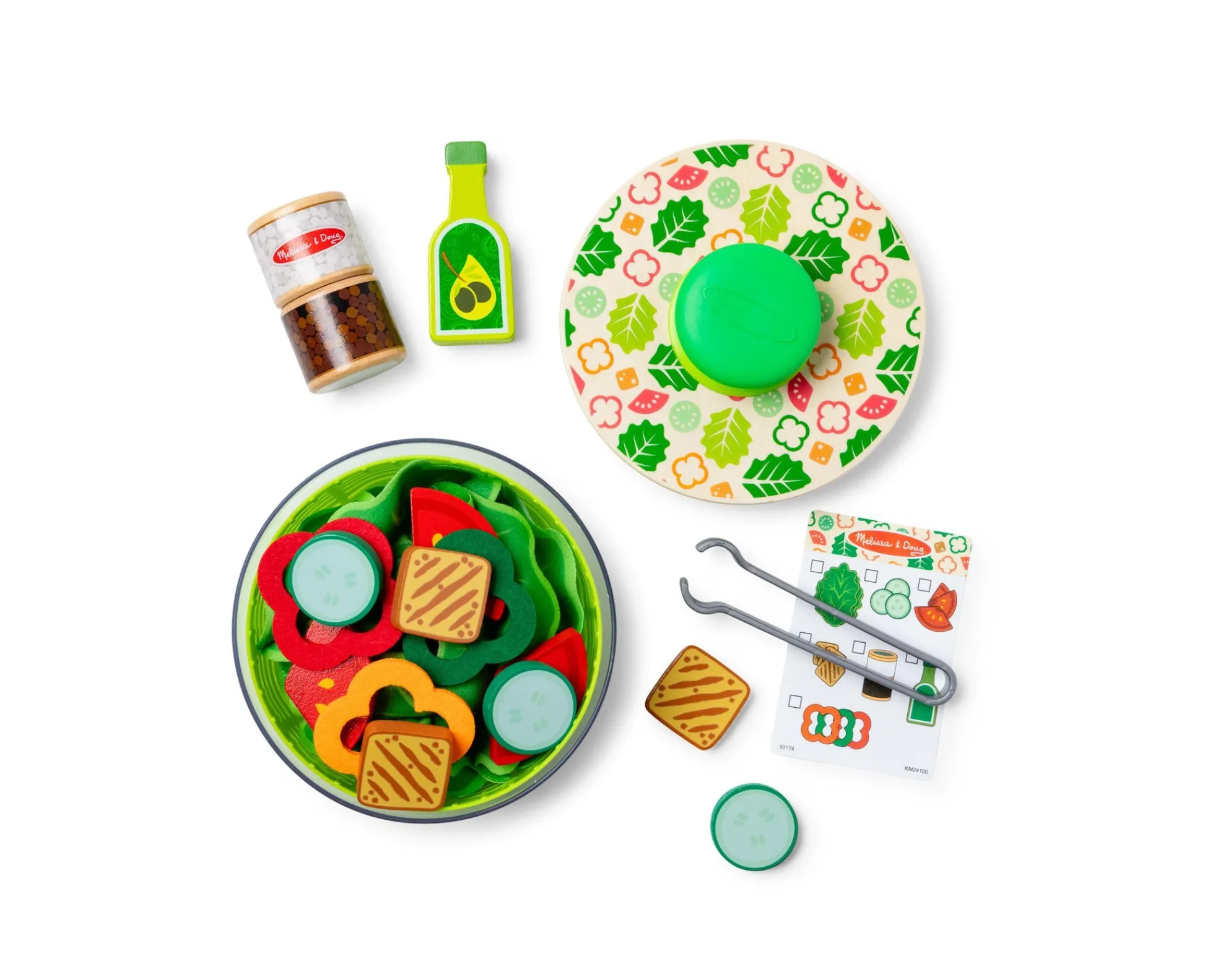 Macy's - Supplier Melissa & Doug Salad Spinner Playset - Healthy Kitchen Fun* Kitchens & Play Food|Dress Up