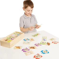 Educators Resource Melissa & Doug Self-Correcting Wooden Number Puzzles - Engaging Counting Game* Puzzles|Preschool Education Toys & Activities