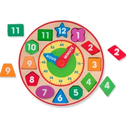 Educators Resource Melissa & Doug Shape Sorting Clock - Interactive Educational Toy* Preschool Education Toys & Activities
