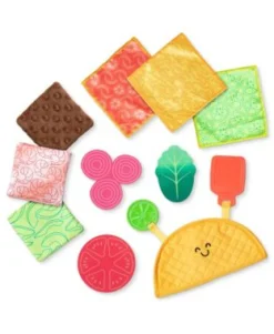 Educators Resource Melissa & Doug Soft Taco Fill & Spill - Textured Infant Toy* Developmental Toys