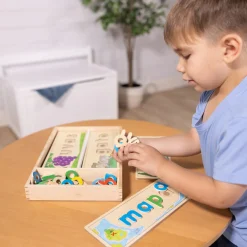 Educators Resource Melissa & Doug Spanish See & Spell Learning Puzzle Set* Puzzles|Preschool Education Toys & Activities