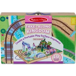 Educators Resource Melissa & Doug Take-Along Kingdom - Portable Royal Playset* Preschool Education Toys & Activities|Preschool Figures & Playsets
