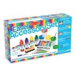 Educators Resource Melissa & Doug Vibrant Art Easel Companion Accessory Set* Drawing, Color & Painting