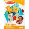 Educators Resource Melissa & Doug Wooden Surprise Gift Box ‚Äì Interactive Sensory Toy* Developmental Toys