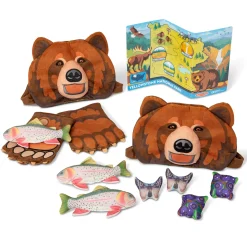 Educators Resource Melissa & Doug Yellowstone Grizzly Bear Pretend Play Set* Animal Figures|Dress Up