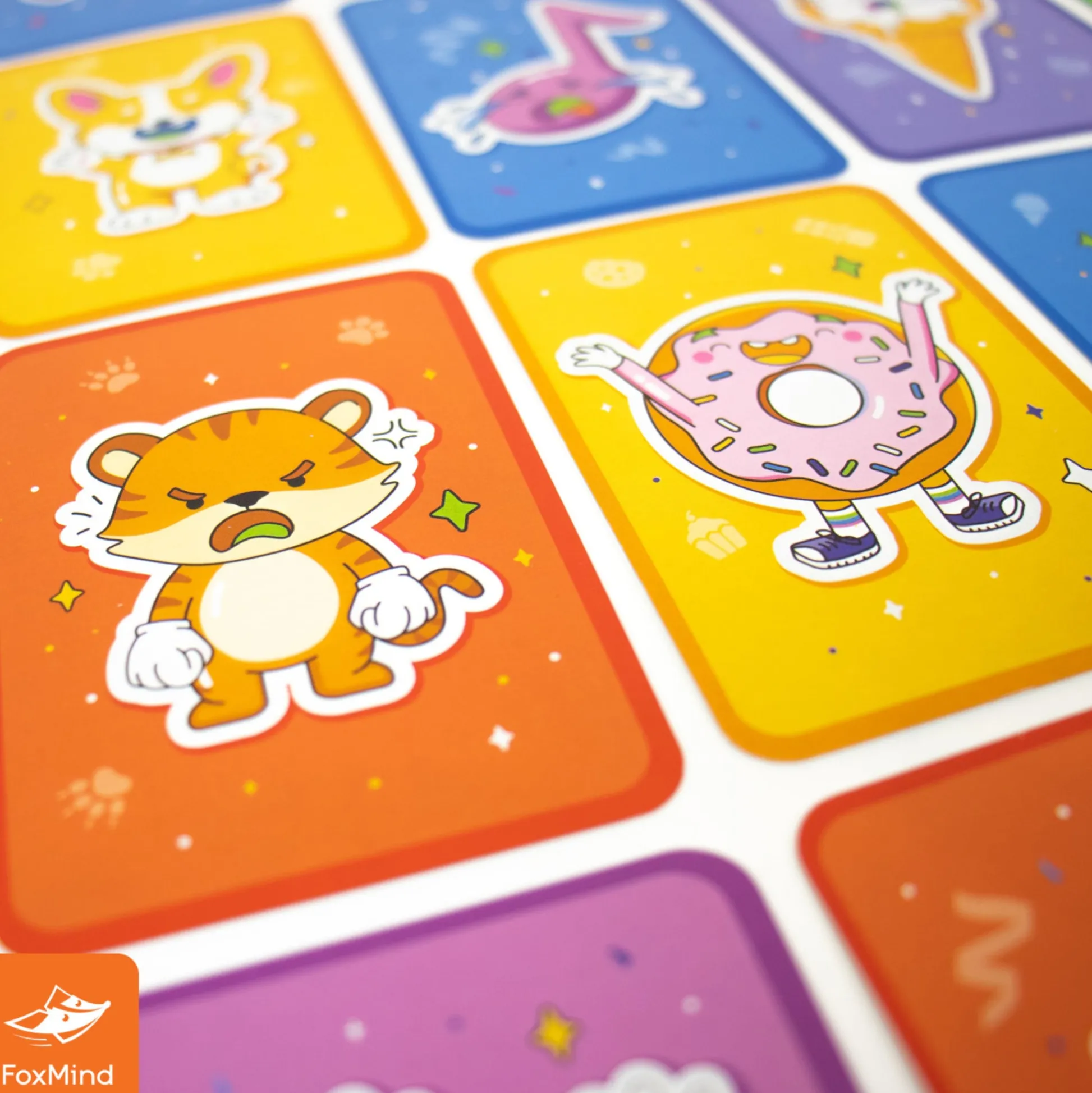Flat River Group Memo Rush - FoxMind Matching Memory Emotion Game for Family Game Night* Family & Entertainments Games|Social & Emotional Skills