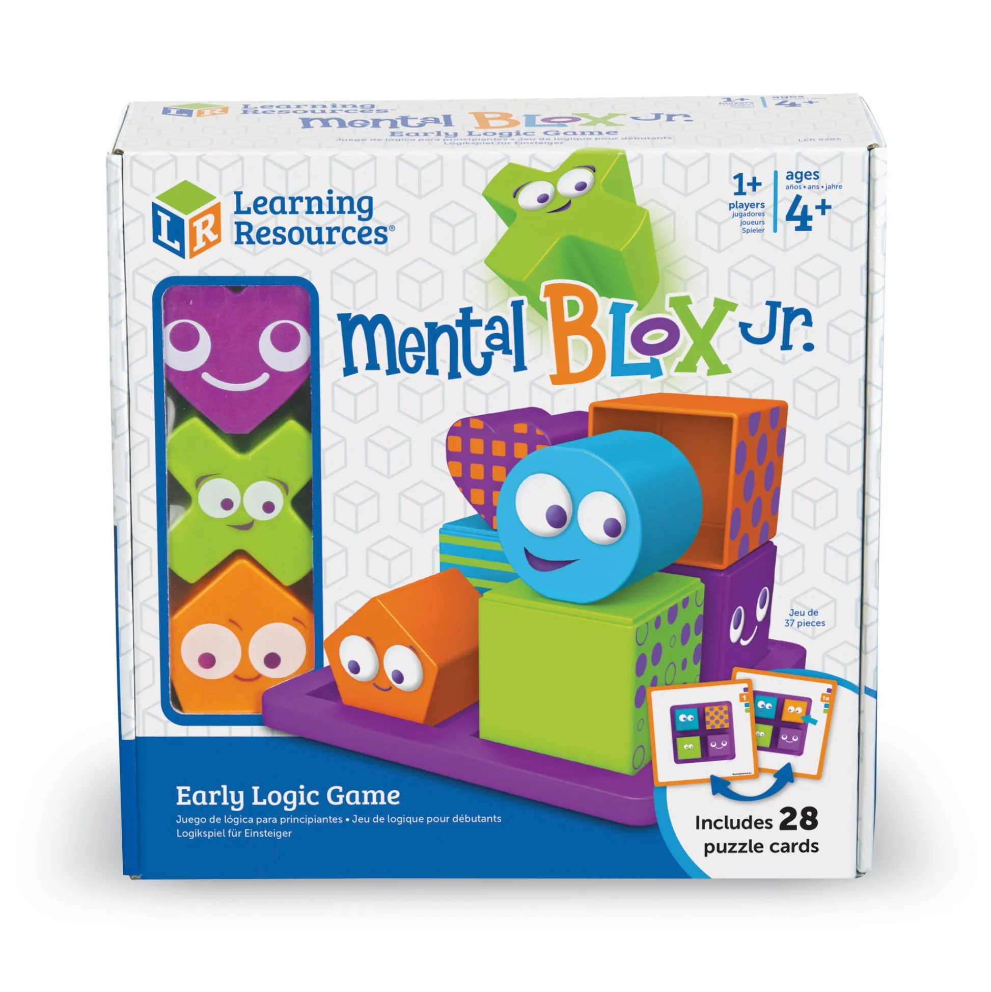 AreYouGame Mental Blox Jr. - Early Logic 3D Puzzle and Building Game* Toddler & Preschool Games & Puzzles|Puzzles