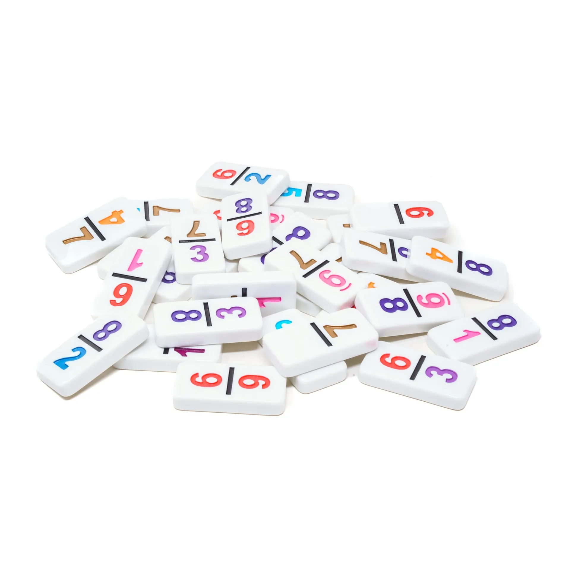 AreYouGame Mexican Train Deluxe Dominoes Set with Bonus Chickenfoot Game* Dominoes & Tiles Games