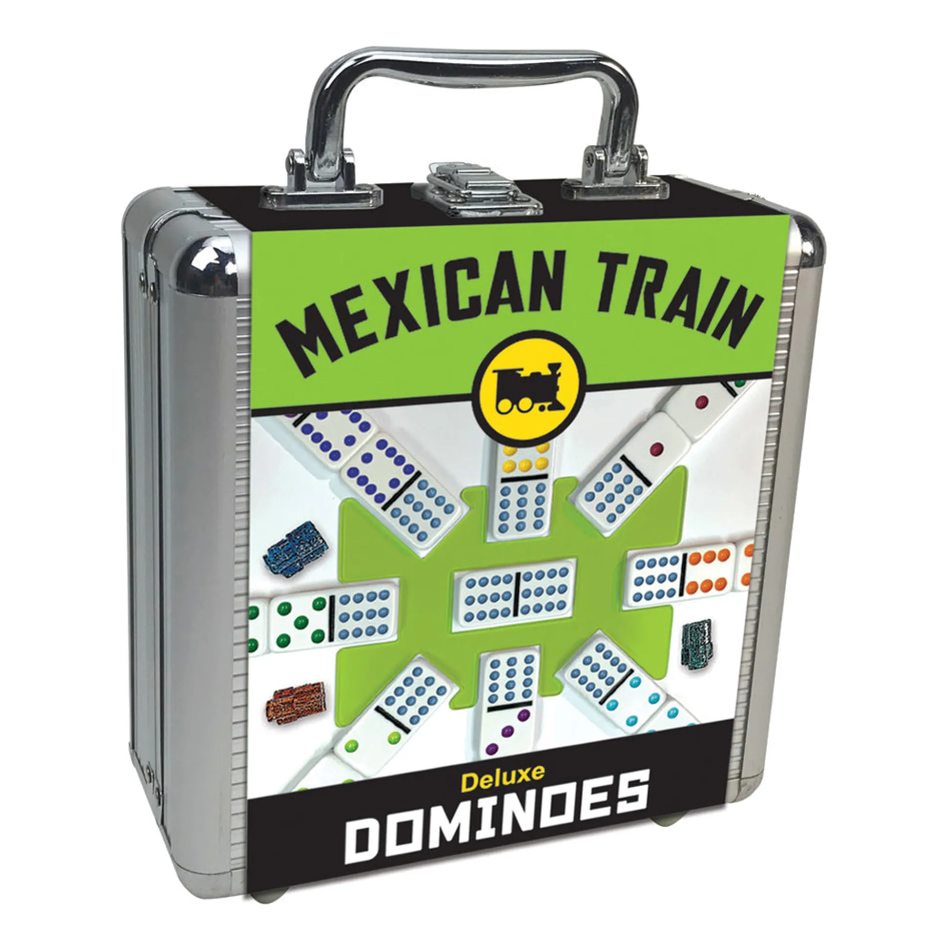 AreYouGame Mexican Train Deluxe Dominoes Set by University Games* Dominoes & Tiles Games