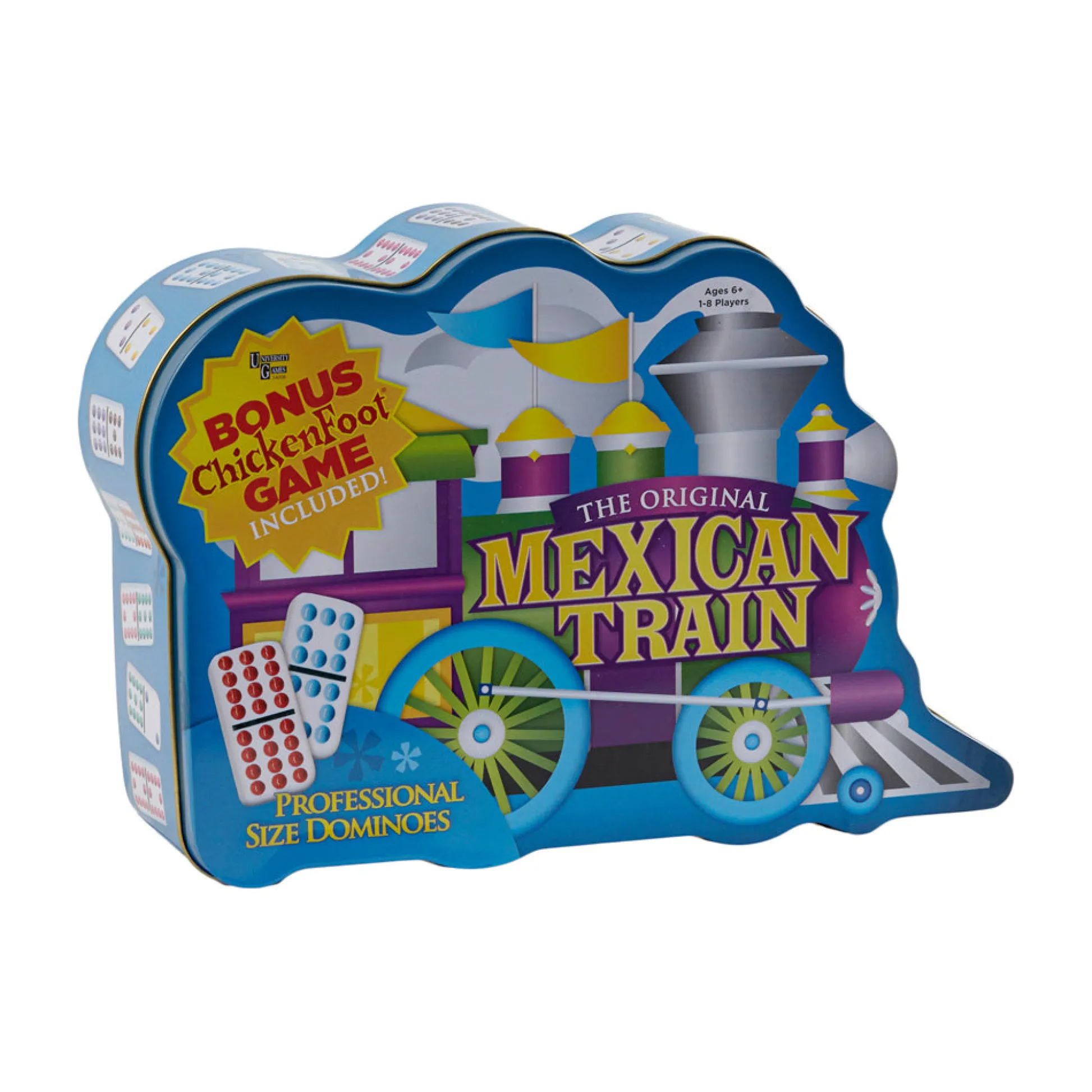 AreYouGame Mexican Train Deluxe Double 12 Domino Set with Electronic Centerpiece* Dominoes & Tiles Games